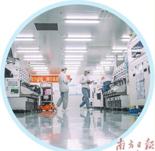 欣旺達(dá)惠州新能源有限公司的車間。 王昌輝 攝