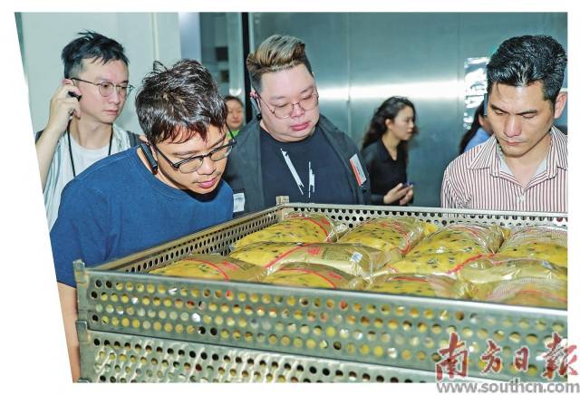 港商參觀走訪博羅農(nóng)企加工車間，調(diào)研企業(yè)加工生產(chǎn)工藝。受訪者供圖