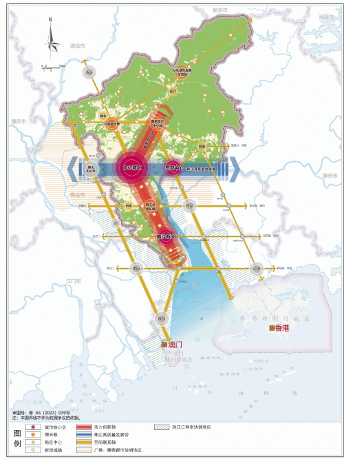 市域空間結(jié)構規(guī)劃圖
