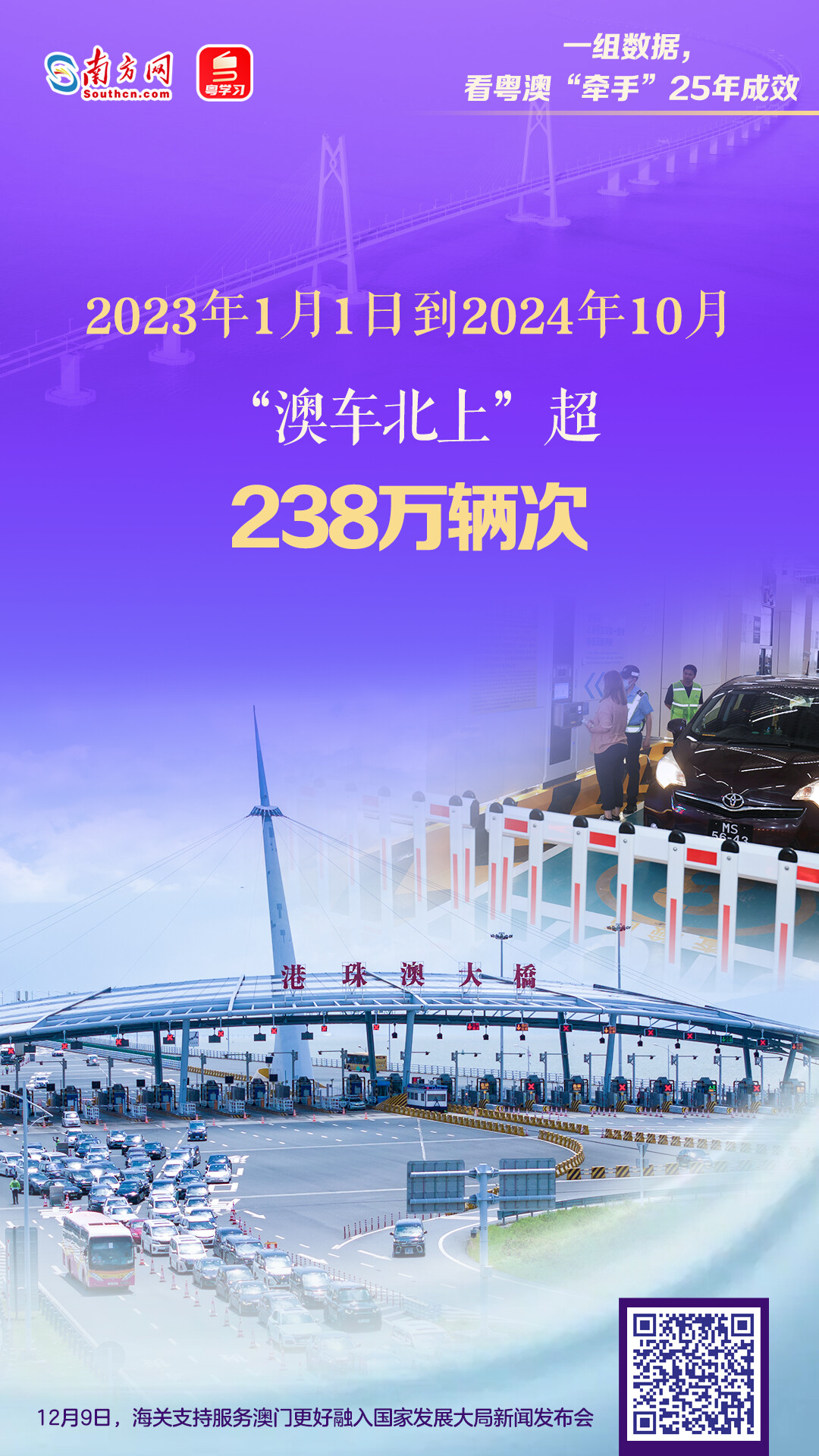 一組數(shù)據(jù)，看粵澳“牽手”25年成效