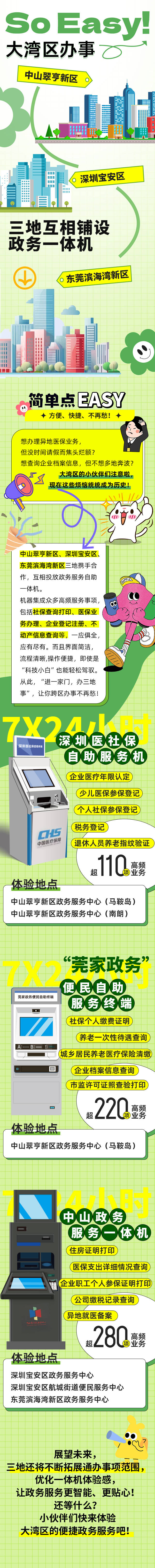超600項服務事項實現(xiàn)通辦，深莞中三地互設政務一體機