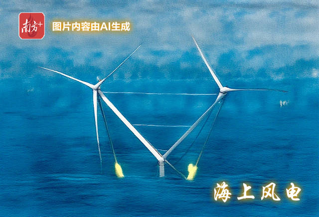 全球單體容量最大的漂浮式風(fēng)電平臺(tái)“明陽天成號(hào)”正式投運(yùn)。