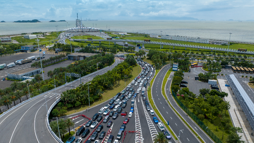 通關(guān)能力提升50%以上！2024年港珠澳大橋客流、車流創(chuàng)新高