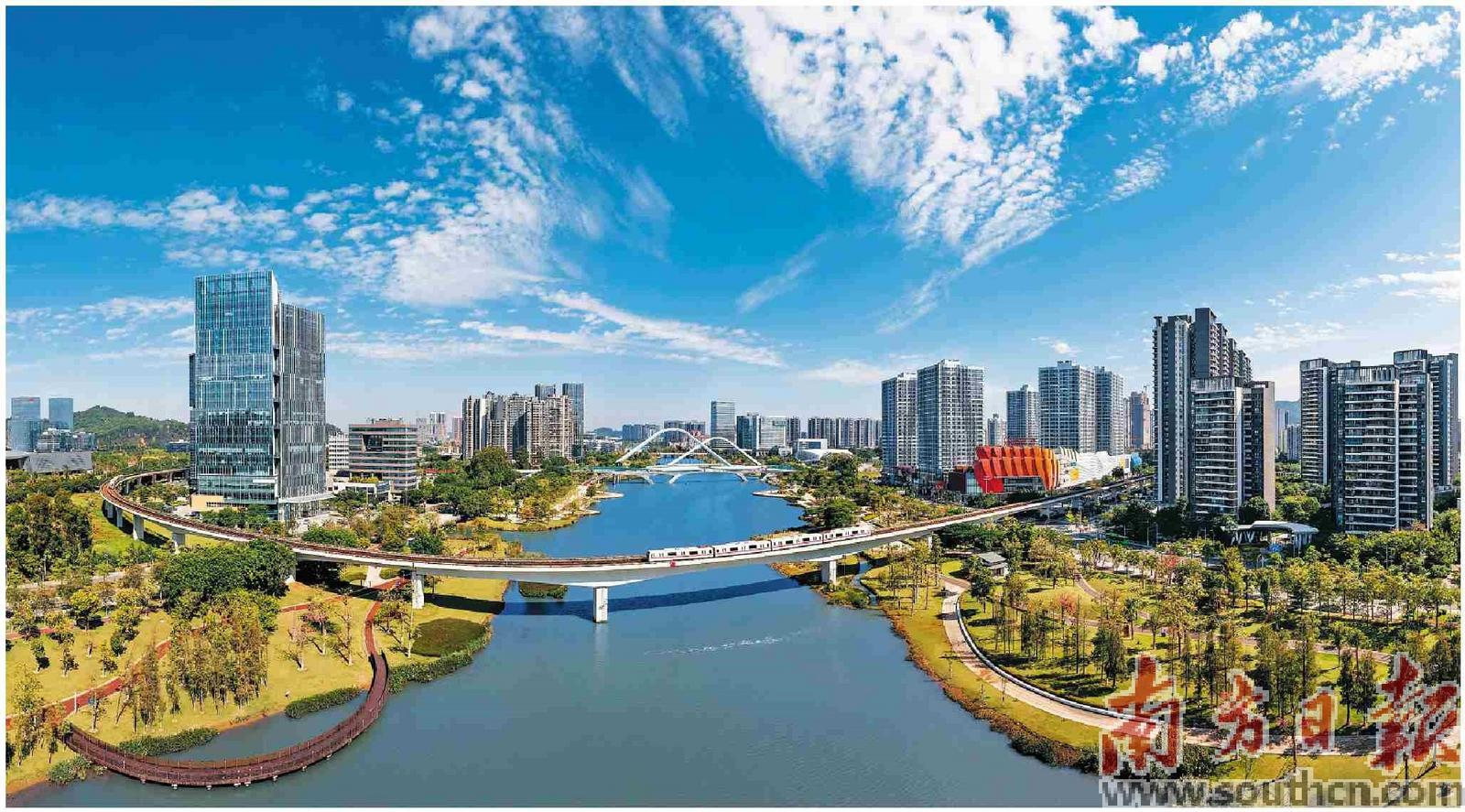 以全面落實《南沙方案》為牽引，南沙持續(xù)激發(fā)改革開放創(chuàng)新“三大動力”。南宣供圖