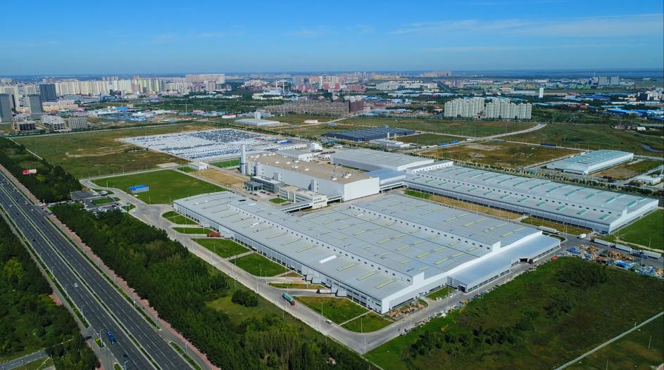 大慶的新能源汽車廠房。圖片來源：東北網(wǎng)