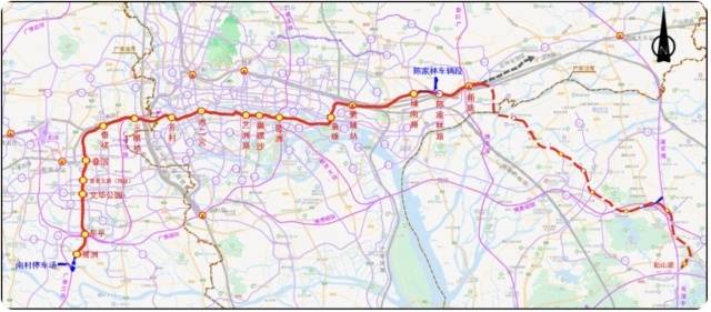 去年年底公布的線路圖