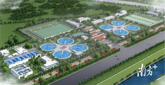  廣州市花都區(qū)新華污水處理廠提標(biāo)改造工程。