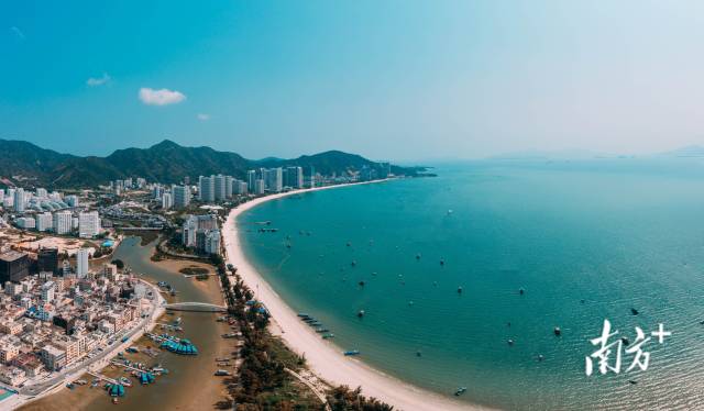 風(fēng)景秀麗的巽寮灣。南方日?qǐng)?bào)記者 王昌輝攝