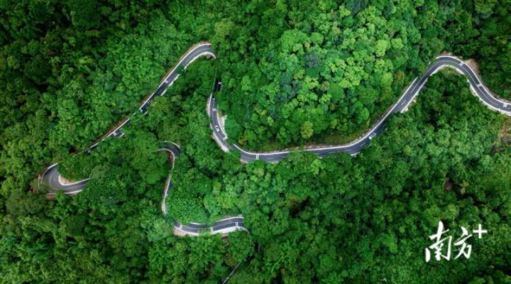 環(huán)南昆山—羅浮山引領(lǐng)區(qū)218公里最美旅游公路。
