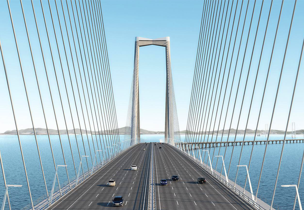 深中通道計(jì)劃2024年建成通車(chē)，設(shè)計(jì)時(shí)速100公里/小時(shí)，通車(chē)后由深圳到中山只需30分鐘可直達(dá)，深（圳）中（山）兩地將同步進(jìn)入”半小時(shí)生活交通圈“，促進(jìn)粵港澳大灣區(qū)城市群在人文、物流、經(jīng)濟(jì)、文化等領(lǐng)域的快速發(fā)展及交通的互聯(lián)互通。